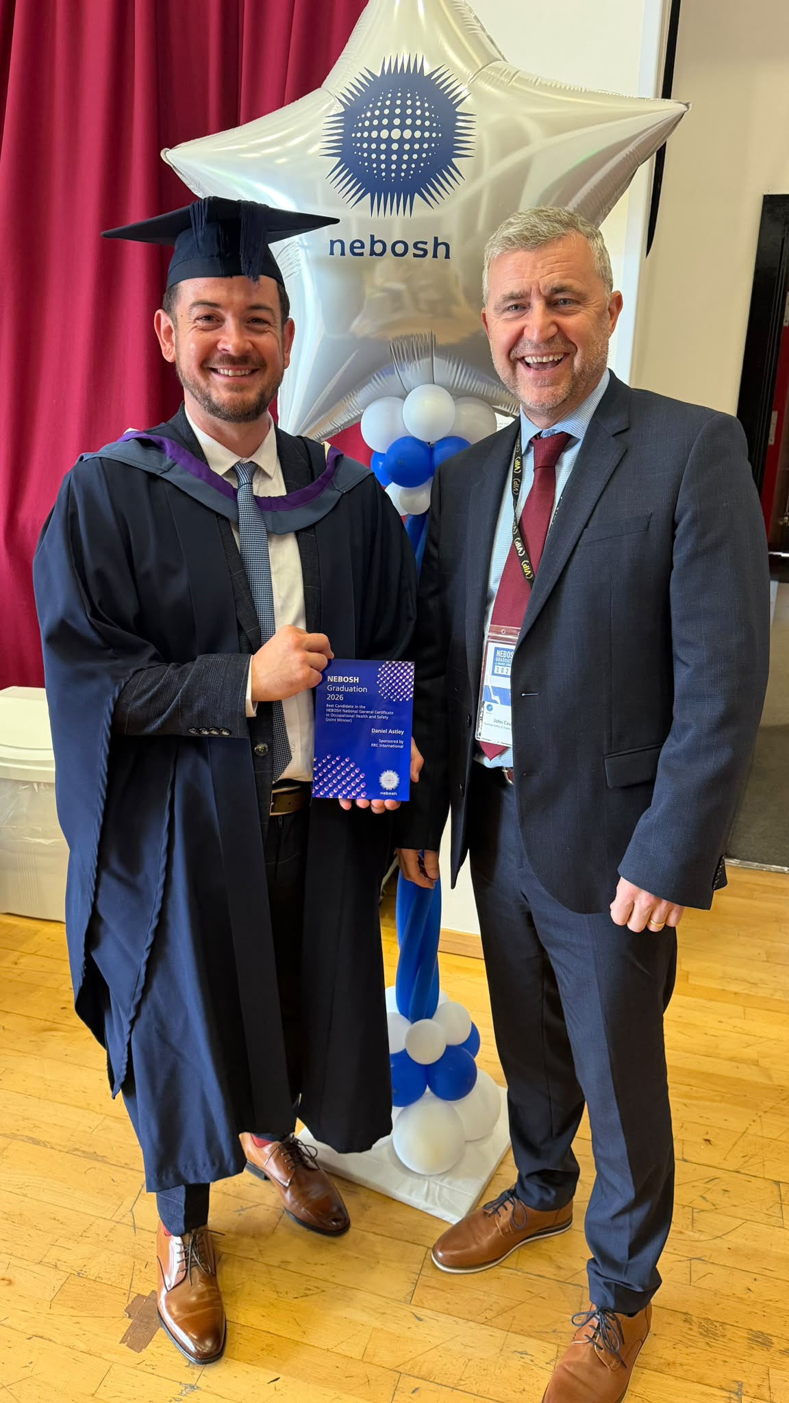 Read more about the article Celebrating Excellence: Our Learner Named Best Candidate in the NEBOSH National General Certificate in Occupational Health & Safety 2026